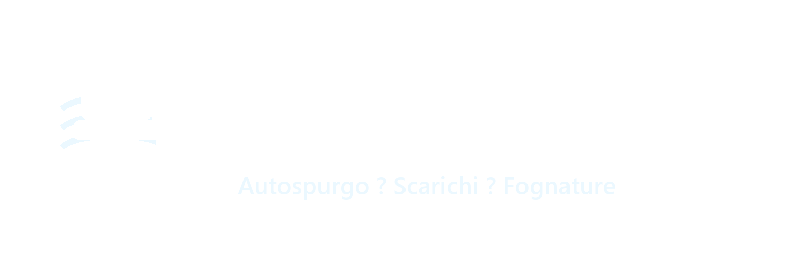 Logo bianco Monza Spurghi - spurghi a Monza